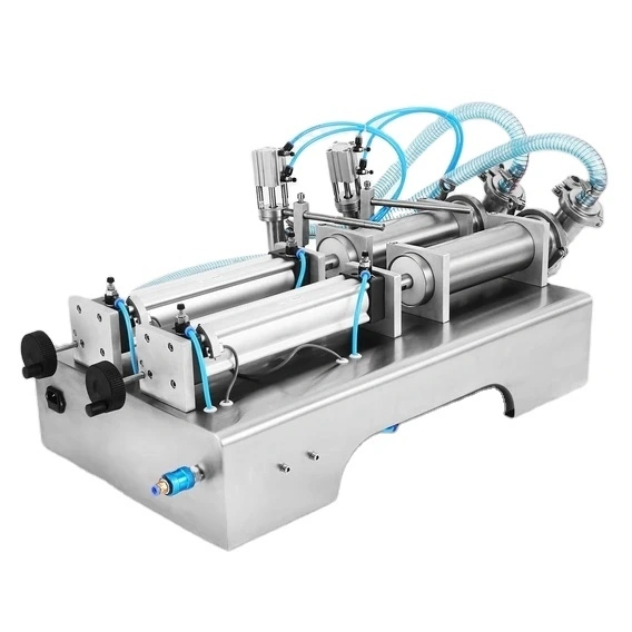 Shenzhou - Pneumatic Liquid Filling Machine 50-5000ml Semi-auto Single Head Pneumatic Filling&Packing Machine 1
