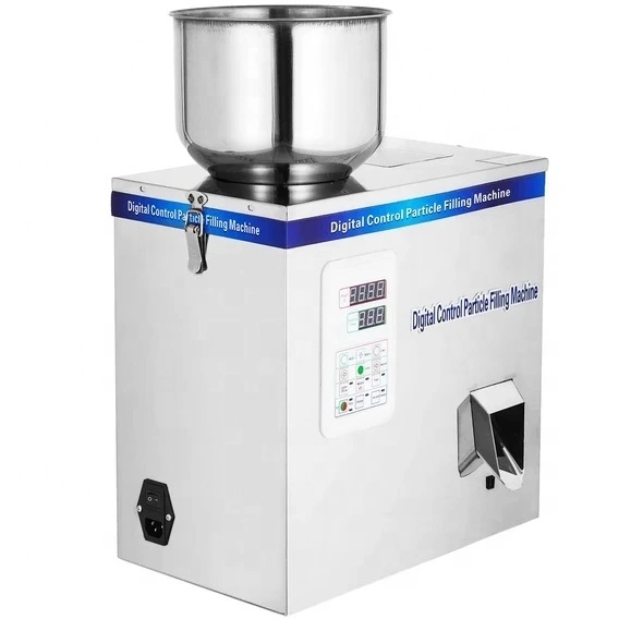 Shenzhou - Abfüllmaschine für 2-20 g Partikelpulver-Teilverpackungen, Saatgut-Wiege- und Verpackungsmaschine (110 V) 1