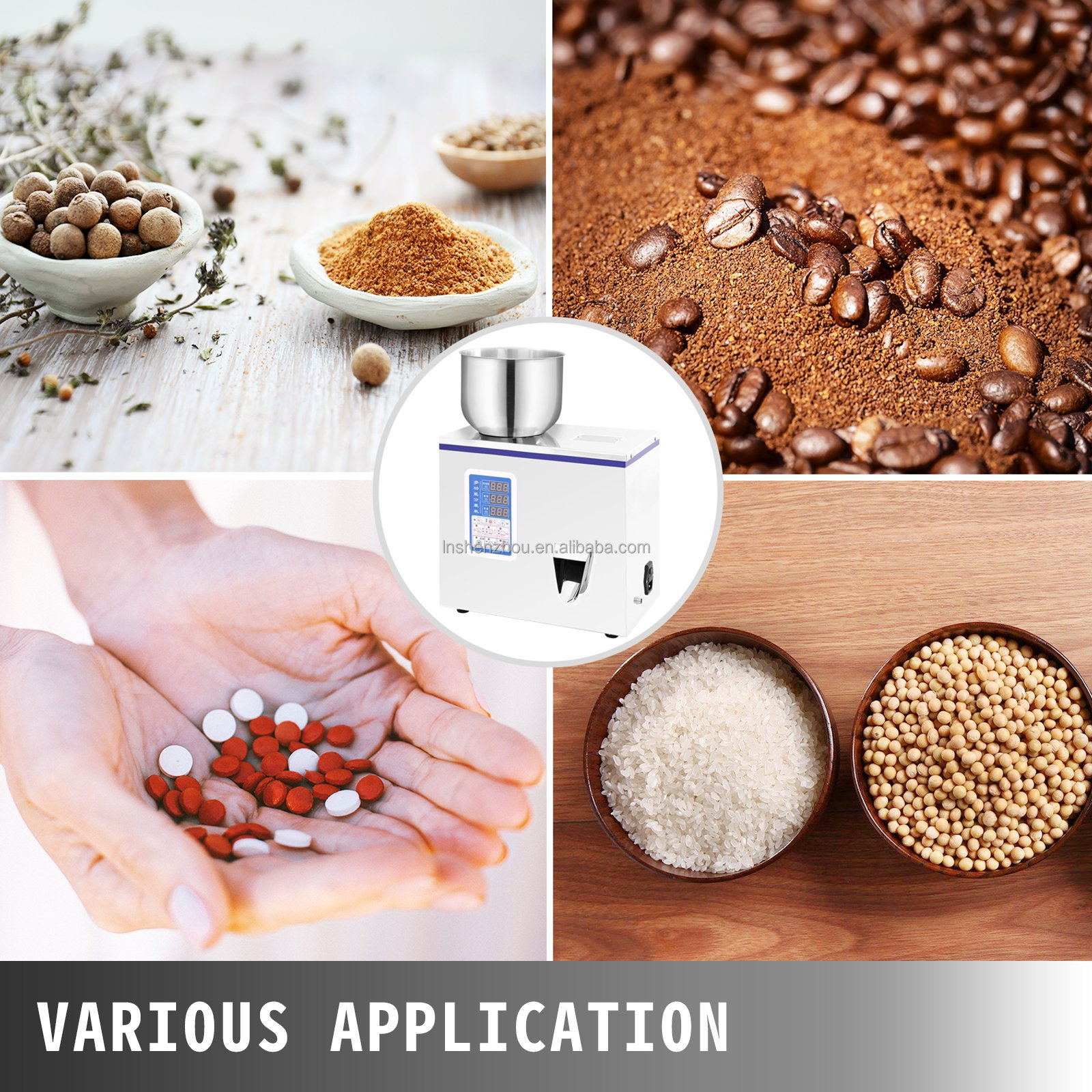 Shenzhou - Particle Powder Subpackage Filling Filler Machine Shop Automatic Pack 1-1200KG Filling&Packing Machine 14