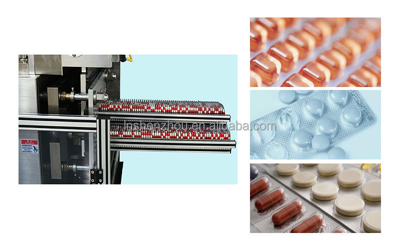 Shenzhou - Hot Sale Automatic Blister Machine DPH260 Pill Packing Machine Filling&Packing Machine 7