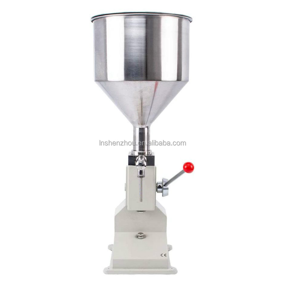 Shenzhou - Manual Filling Machine Liquid Paste Bottler Filler 20-110ml Filler Detachable (0.67-3.7 ounce) Filling&Packing Machine 12