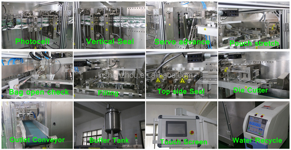 Shenzhou - DRINK PACKING MACHINE BHD-240DS Filling&Packing Machine 7