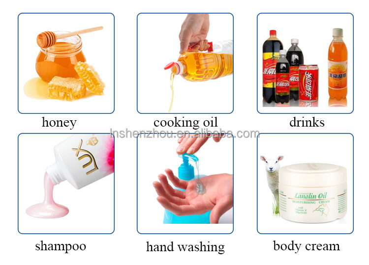 Shenzhou - Manual 5-50ml Liquid Filling Machine Cosmetic Filler Cream Shampoo Paste Water Filling&Packing Machine 10