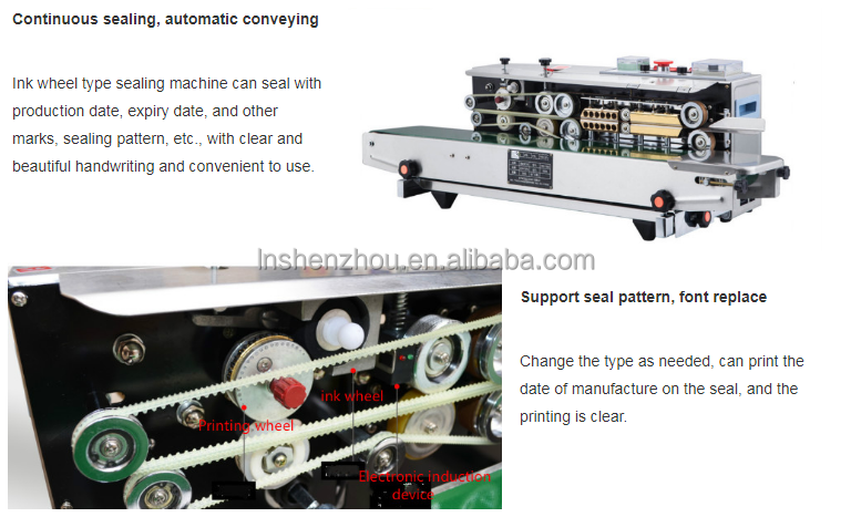 Shenzhou - Automatic Horizontal Continuous Plastic Bag Band Sealing Sealer Machine Filling&Packing Machine 10