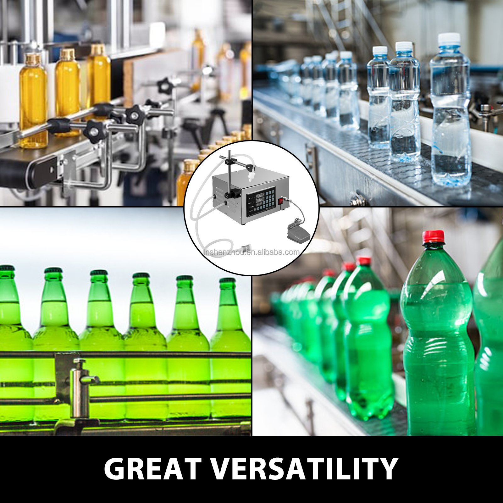 선저우 - 액체 충전기 5ml~3500ml 크림 충전기, 샴푸, 화장품, 페이스트 충전 및 포장 기계 8