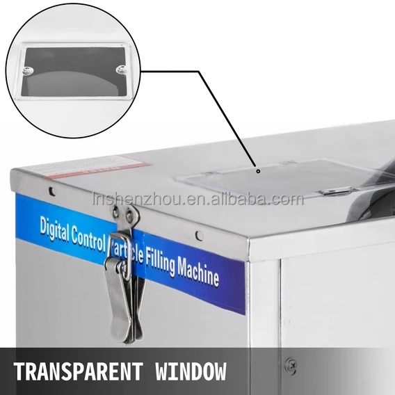 Shenzhou - Abfüllmaschine für 2-20 g Partikelpulver-Teilverpackungen, Saatgut-Wiege- und Verpackungsmaschine (110 V) 11