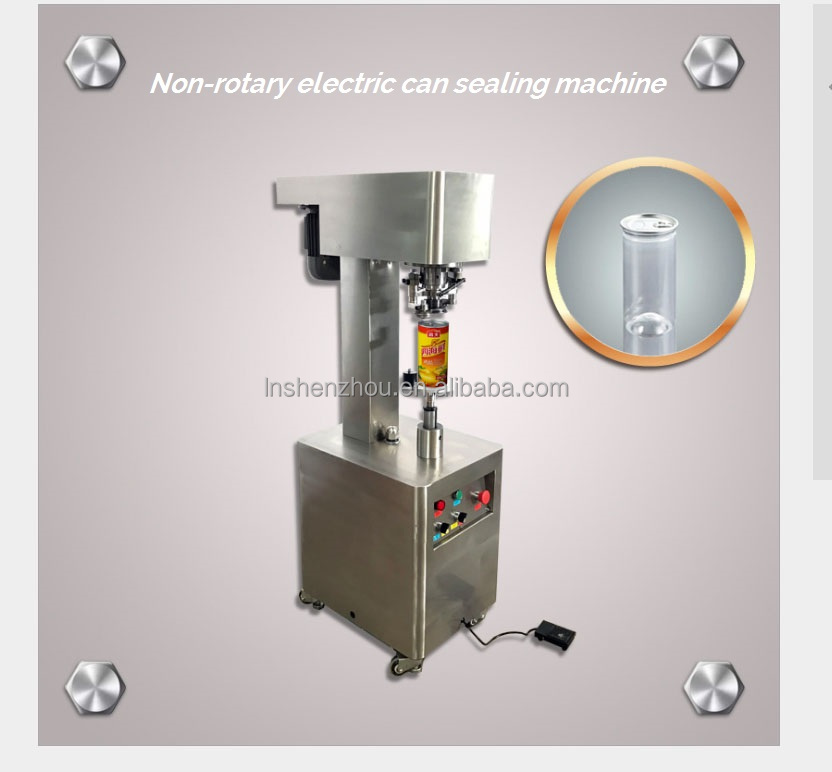 Shenzhou - Semi-automatic Aluminum Tin Can Seamer Sealing Machine Filling&Packing Machine 7