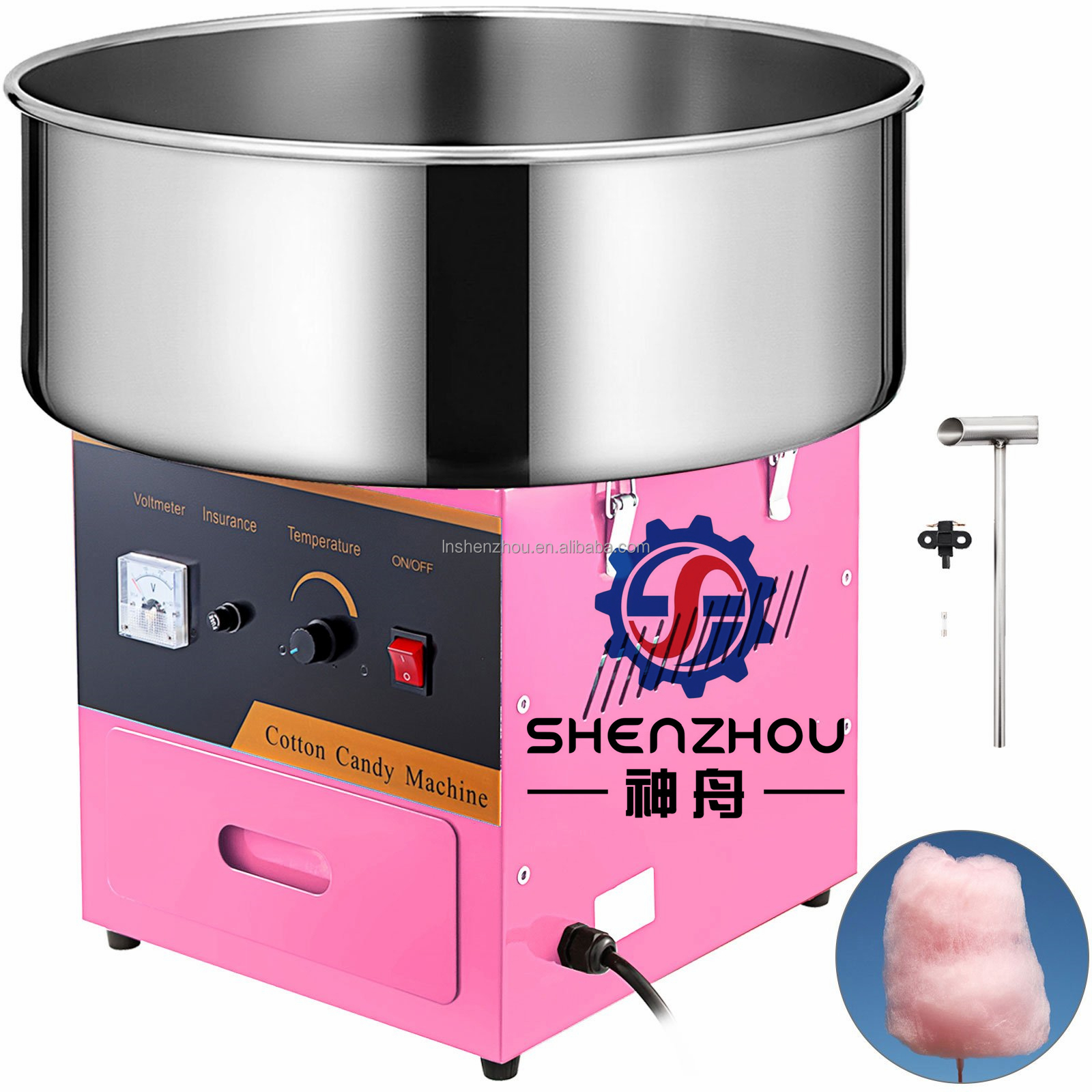 Shenzhou - 2021 China wholesale price electric candy floss machine,candy cotton machine Food Machine 7