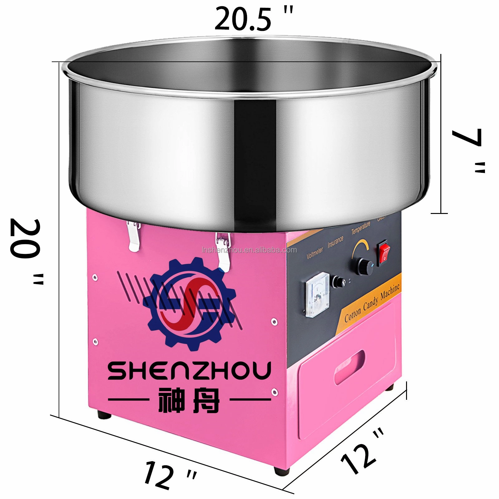 Shenzhou - Elektrische Zuckerwattemaschine für den Lebensmittelhandel 1