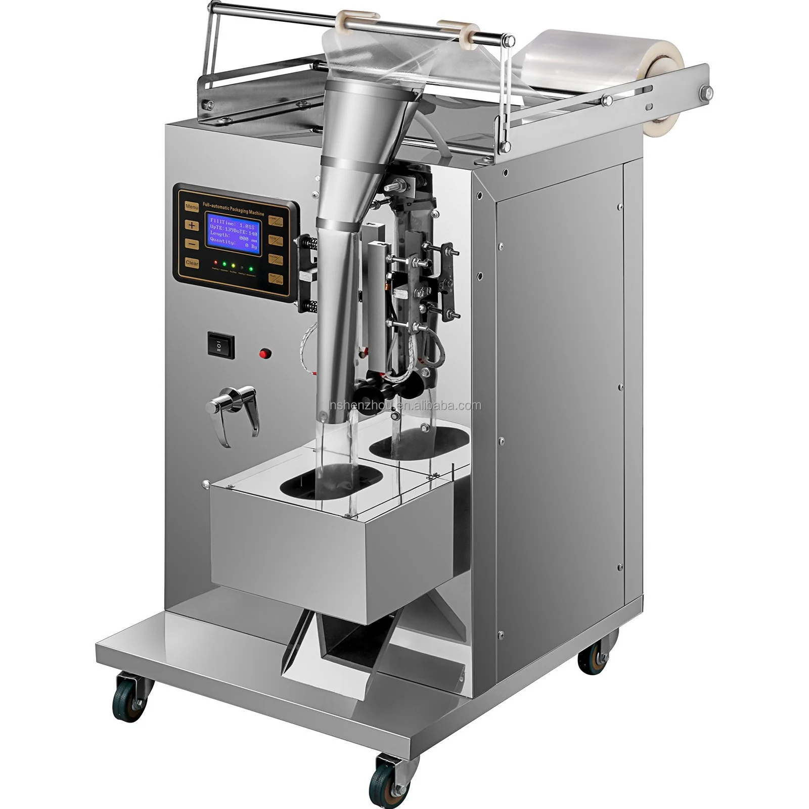 Shenzhou - Full-Automatic milk Juice Bag Pouch Sachet Filing Liquid Packing Machine Filling&Packing Machine 1