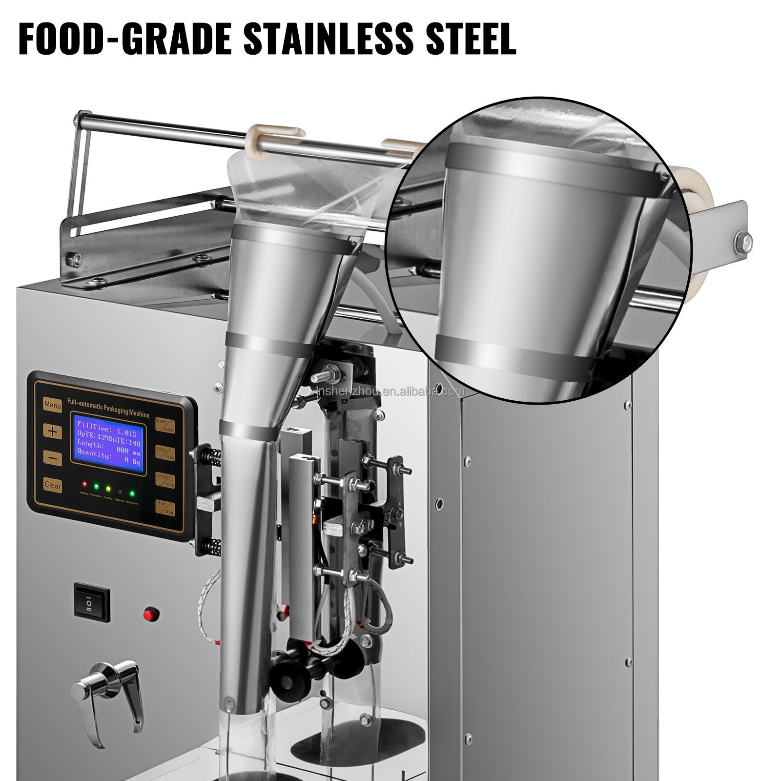 Shenzhou - Full-Automatic milk Juice Bag Pouch Sachet Filing Liquid Packing Machine Filling&Packing Machine 10