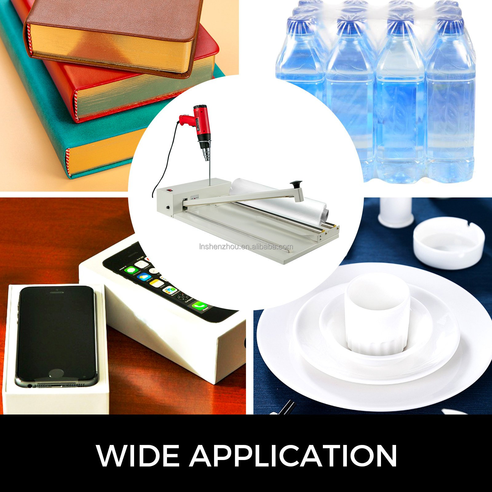 Shenzhou - Manual POF Heat Shrinkable Film Sealing Packaging Machine Filling&Packing Machine 13