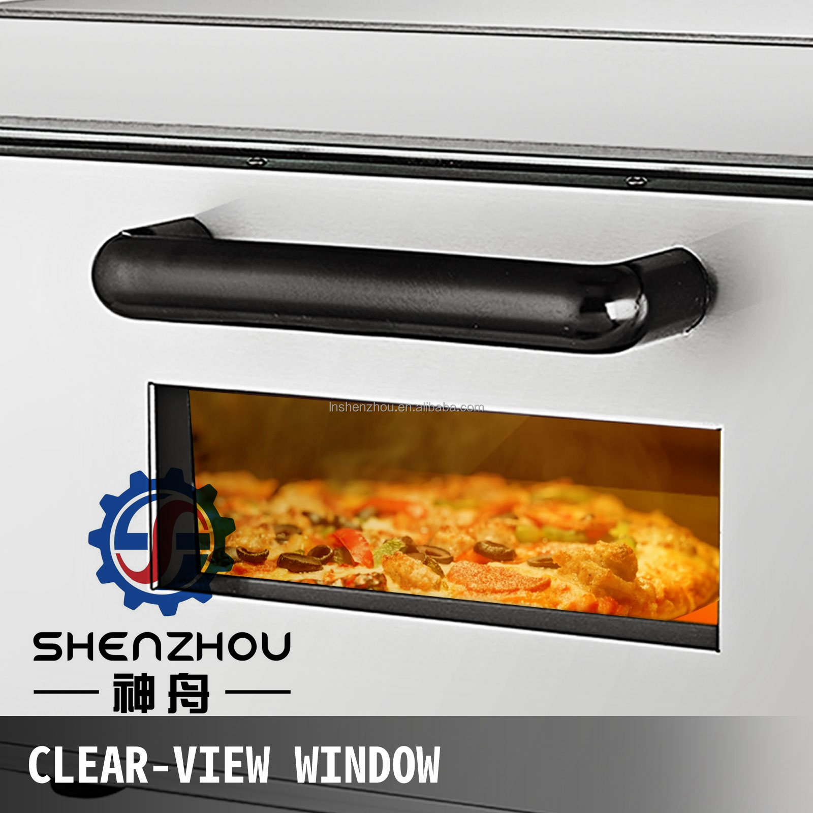 Shenzhou - Hot Sale Baking Oven 2 Decks 2 Trays Electric Oven for Bread Pizza Oven Machine Food Machine 12