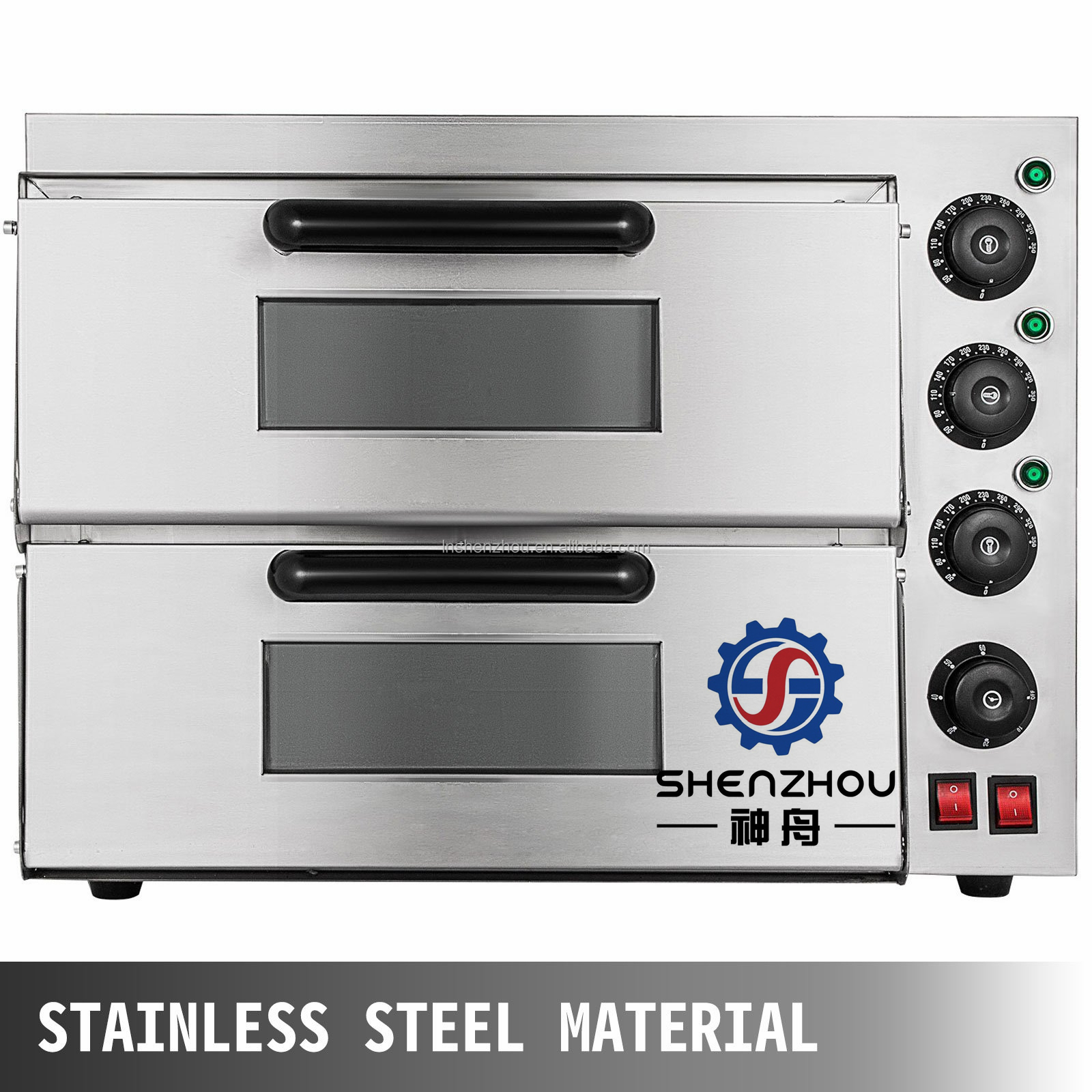 Shenzhou - Hot Sale Baking Oven 2 Decks 2 Trays Electric Oven for Bread Pizza Oven Machine Food Machine 9