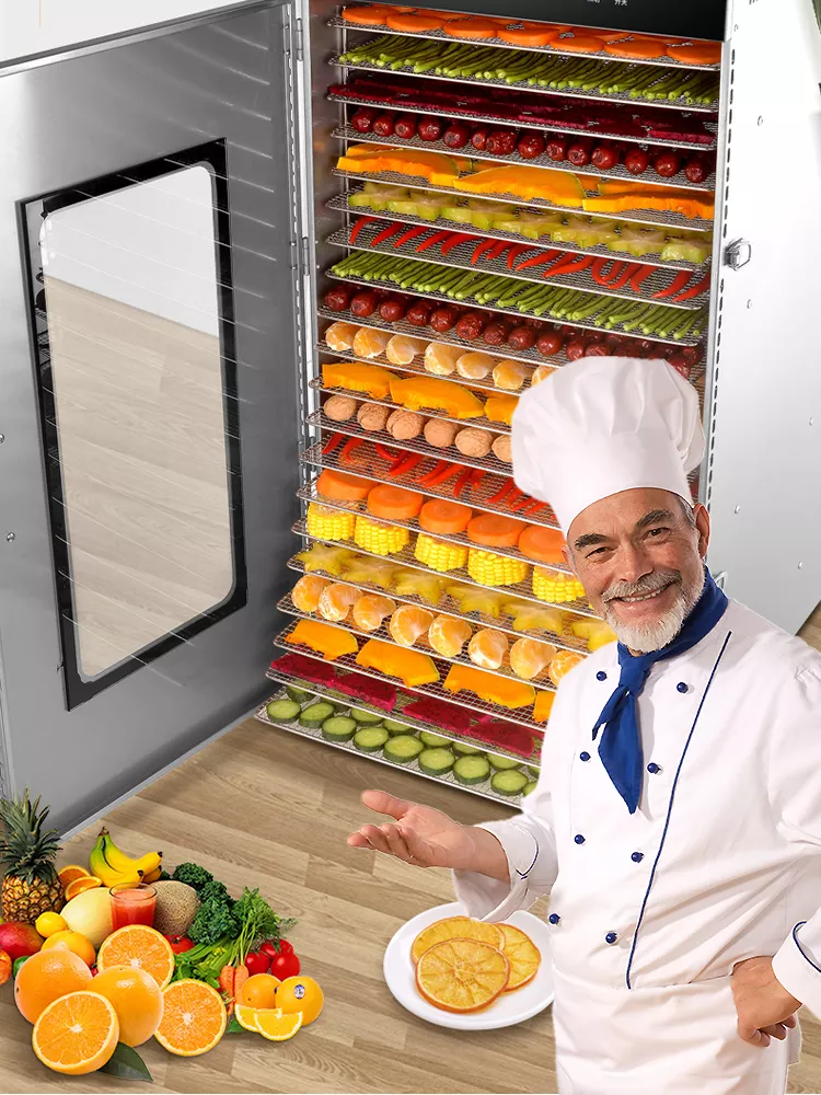 Shenzhou - 40 Tray Commercial Electric Sea Cucumber Fruit Dryer Industrial Food Dryer/Dehydrator Seafood Dryer Hot selling machine 8