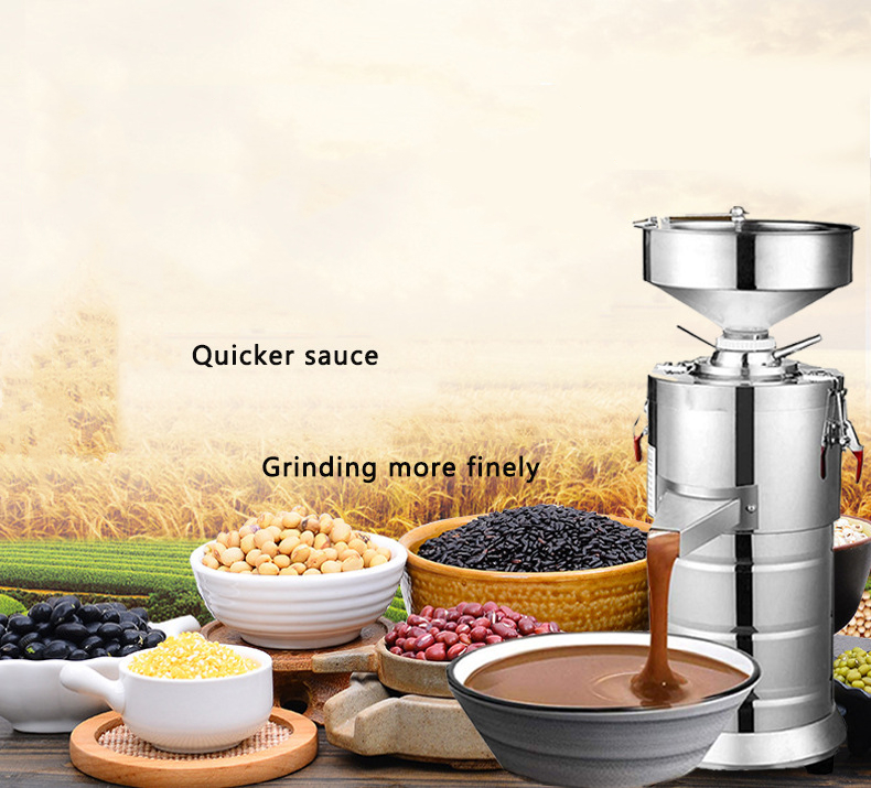 Shenzhou - commercial peanut butter machine/tahini cocoa beans grinding equipment/10-40 kilograms per hour Hot selling machine 7