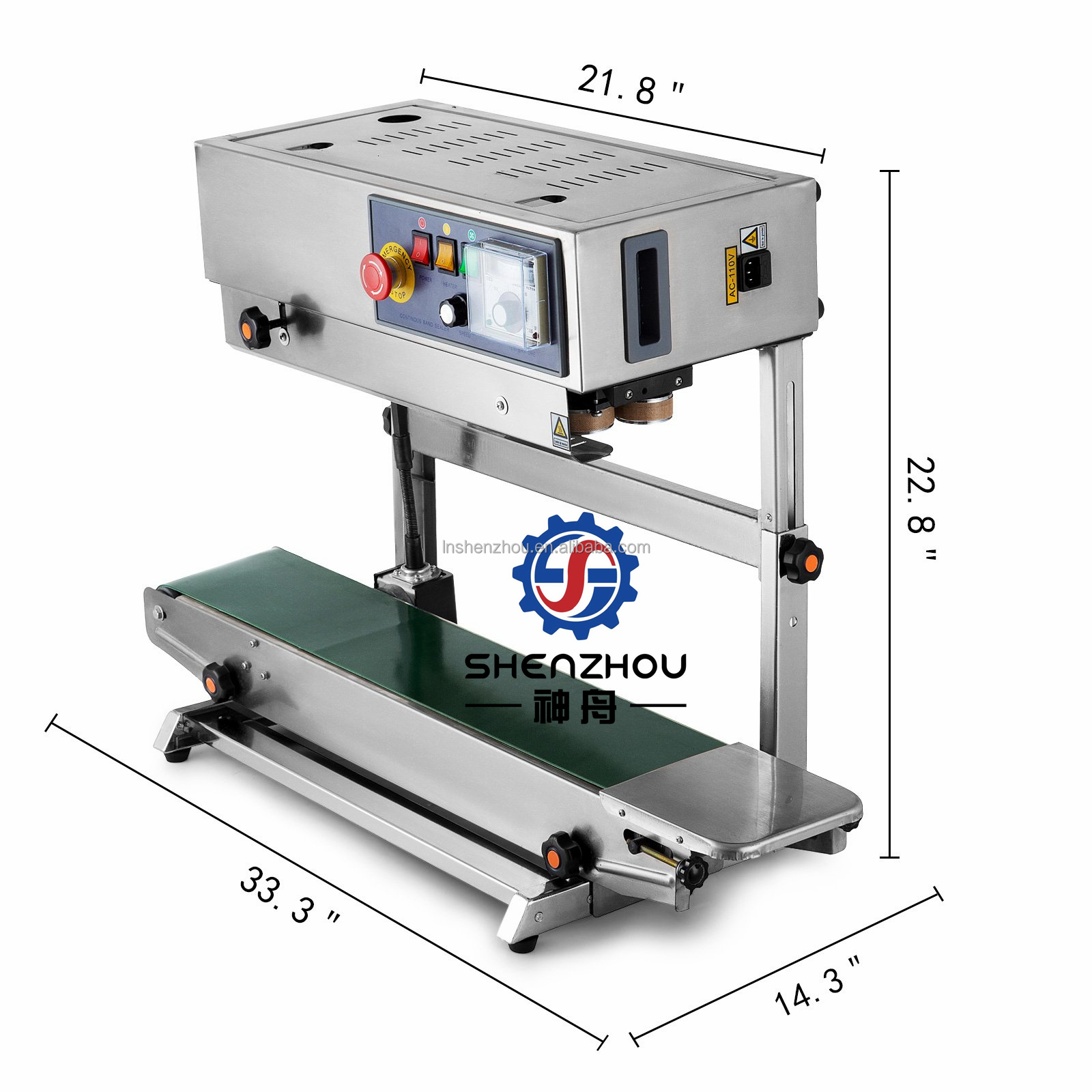 Shenzhou - Plastic Bag Sealing Machine/Automatic Continous band Sealing Machine Filling&Packing Machine 8