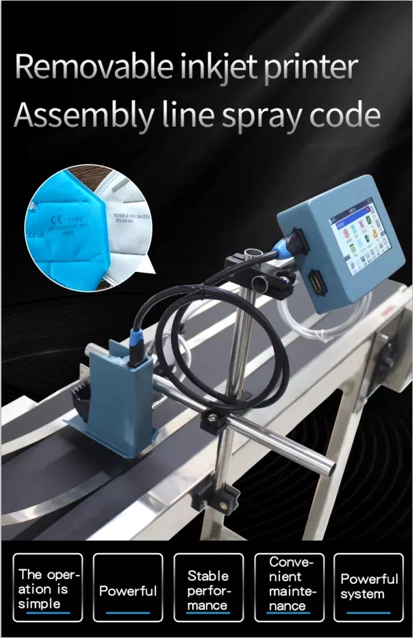 Shenzhou - Good Quality Food & Beverage Applicable Industries Online TIJ Inkjet Printer Filling&Packing Machine 8