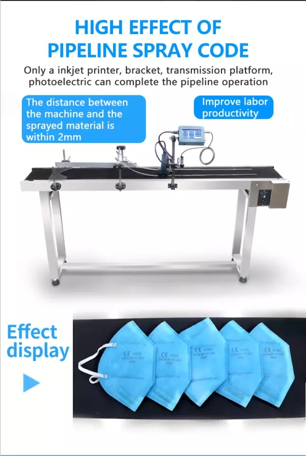 Shenzhou - Good Quality Food & Beverage Applicable Industries Online TIJ Inkjet Printer Filling&Packing Machine 13