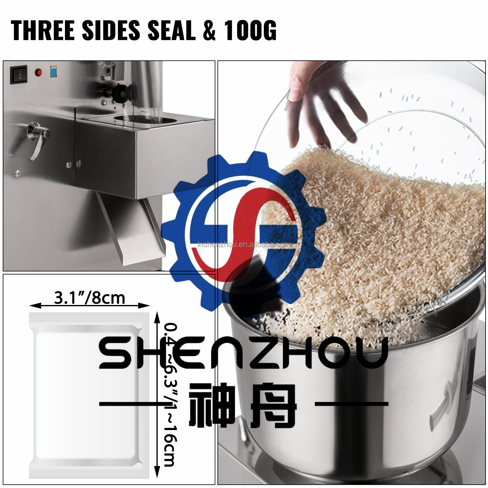 Shenzhou - Factory Price Small Sachets Powder Packing Machine Milk Powder Packing Machine For Powder Bag Packing Filling&Packing Machine 10