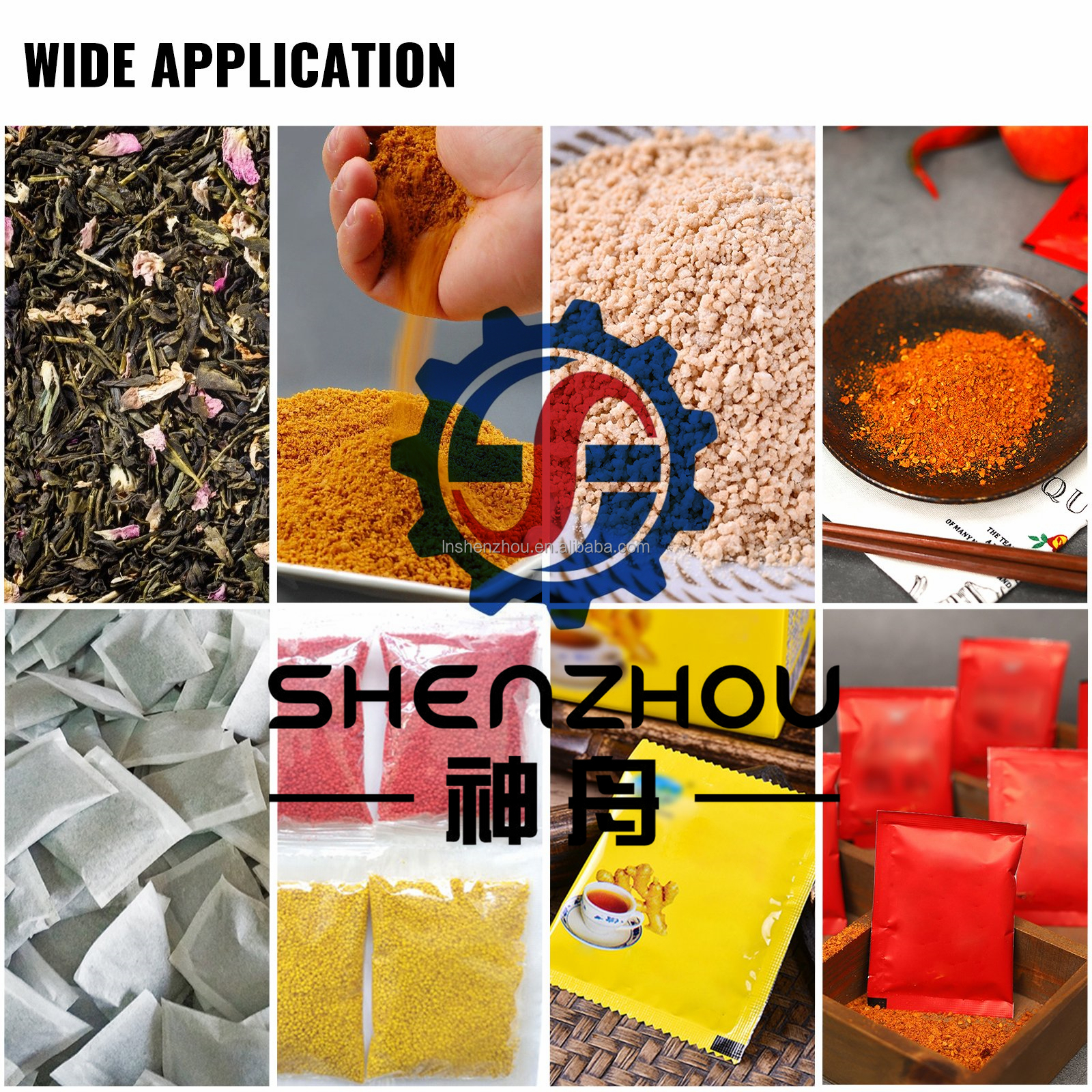 Shenzhou - Factory Price Small Sachets Powder Packing Machine Milk Powder Packing Machine For Powder Bag Packing Filling&Packing Machine 14