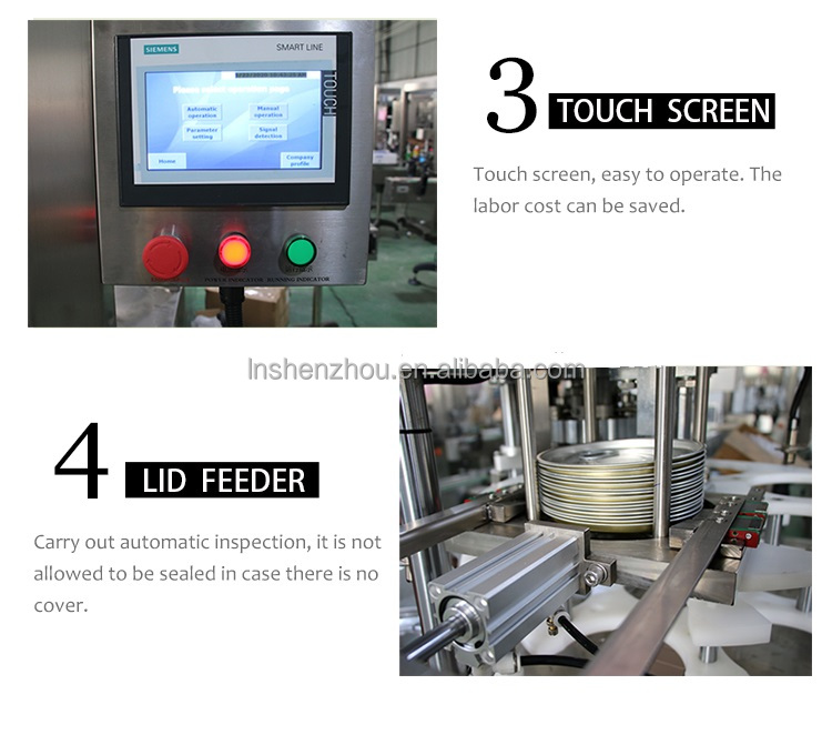 神州 - 自動高速窒素缶シーラーシール機 充填包装機 11