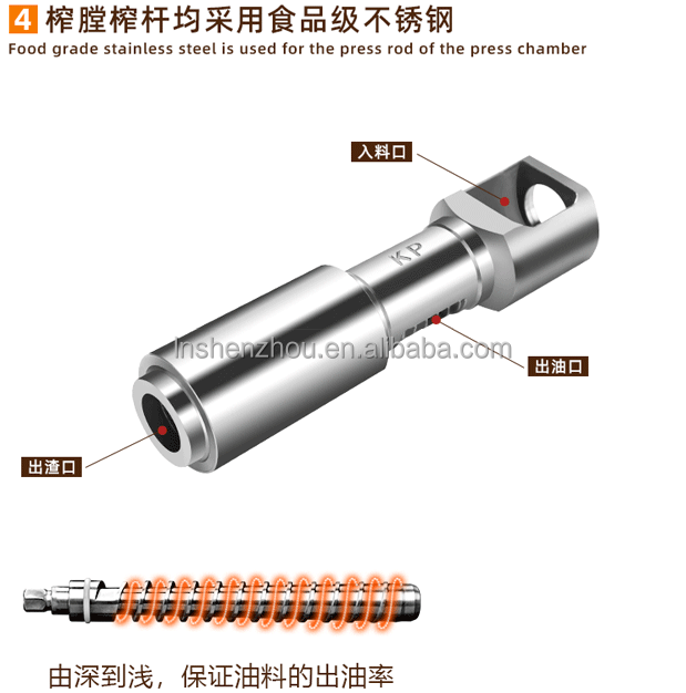 Shenzhou - home use mini oil press machine Oil Press Machine 15