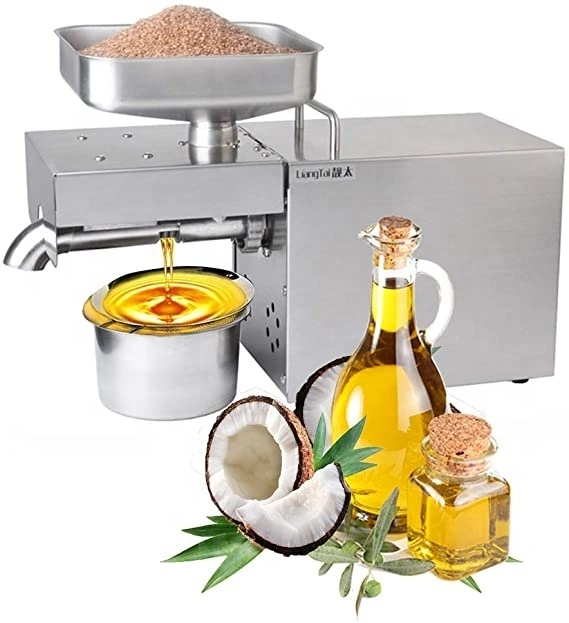 Shenzhou - Oil Press Machine Olive Peanut Oil Seed Roaster Automatic Hot Product 2021 Hot Small Groundnut Jatropha Extraction Avocado Motor Oil Press Machine 1