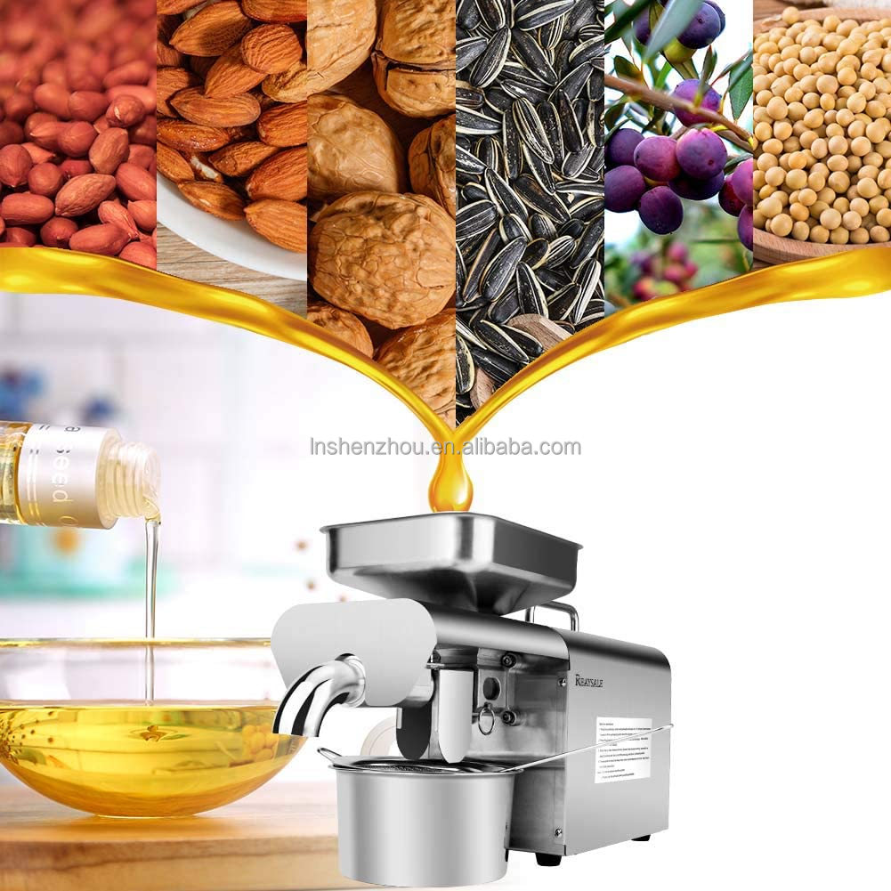 Shenzhou - New design home use mini nut oil press machine/hot Walnut seed oil pressing machine for sale Oil Press Machine 8