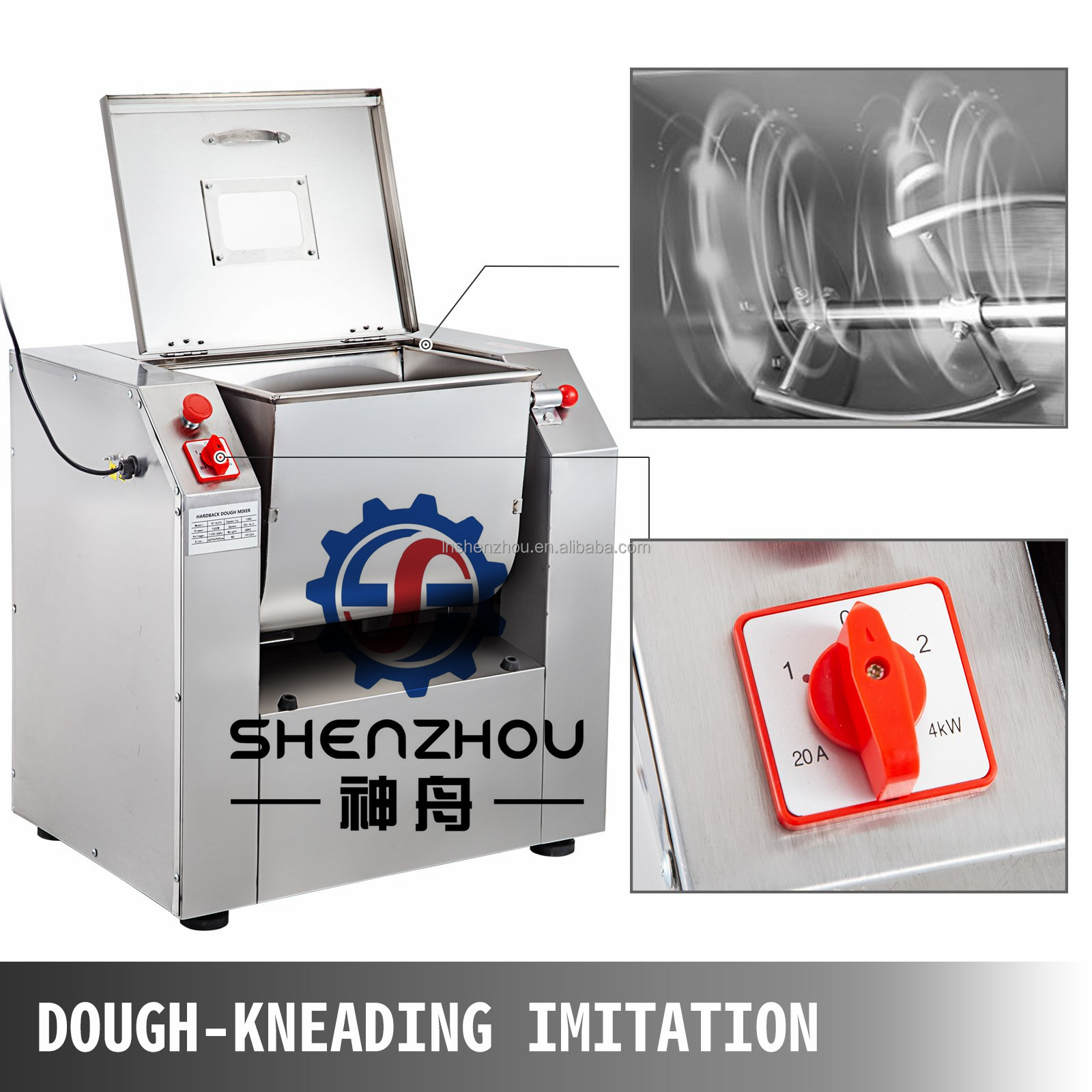 선저우 - 수평형 반죽 믹서, 견과류 버터 믹서, 혼합기 13