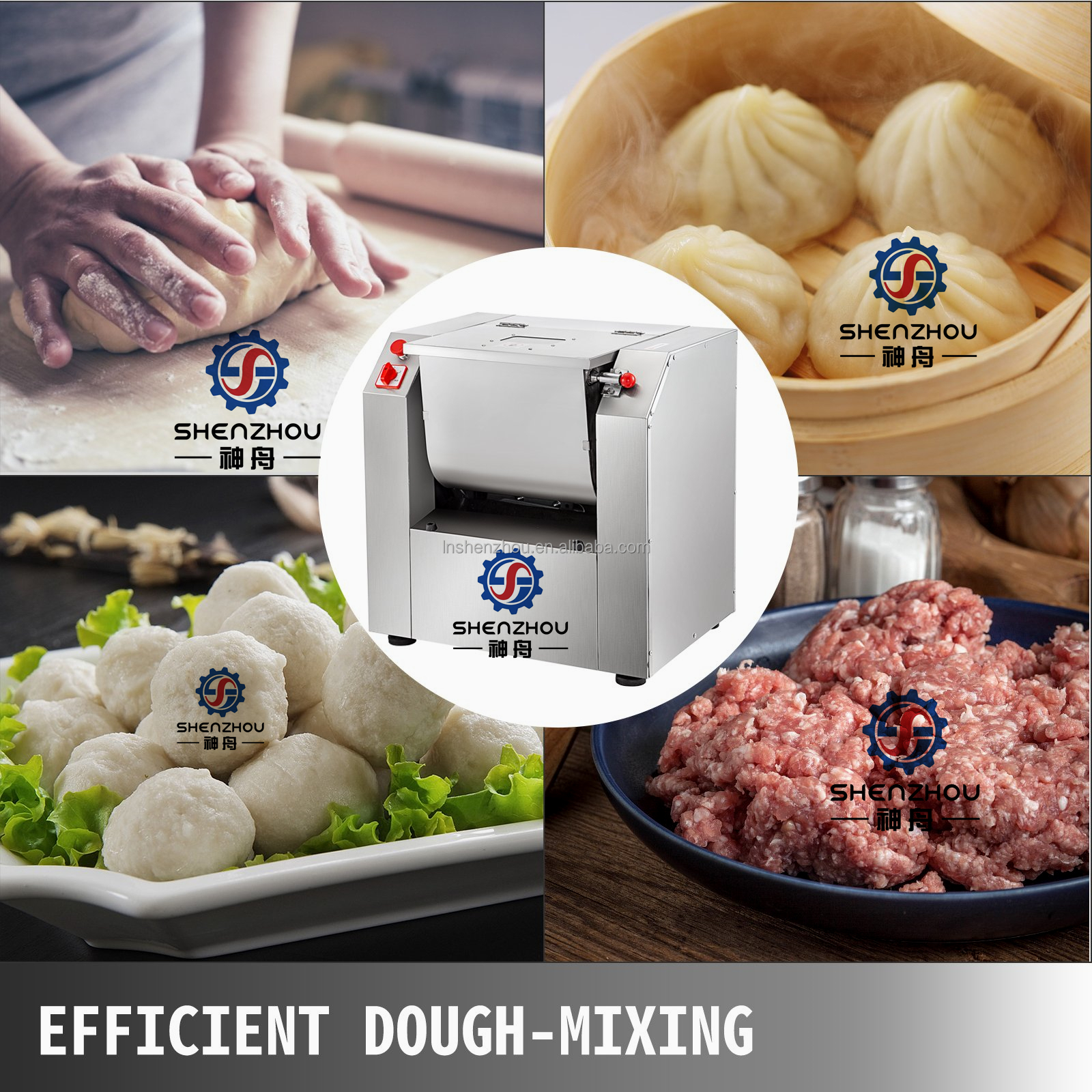 선저우 - 수평형 반죽 믹서, 견과류 버터 믹서, 혼합기 15