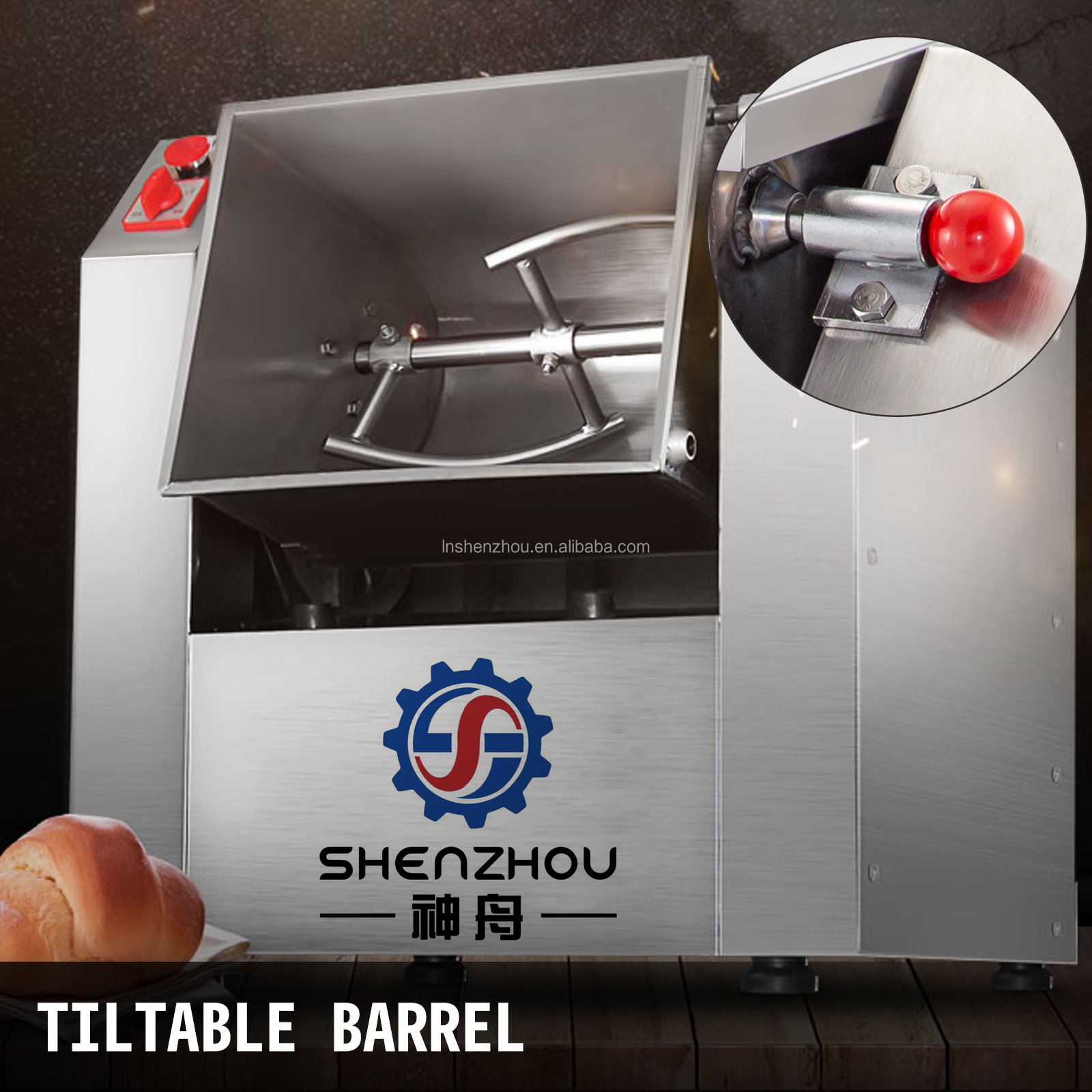 선저우 - 수평형 반죽 믹서, 견과류 버터 믹서, 혼합기 14