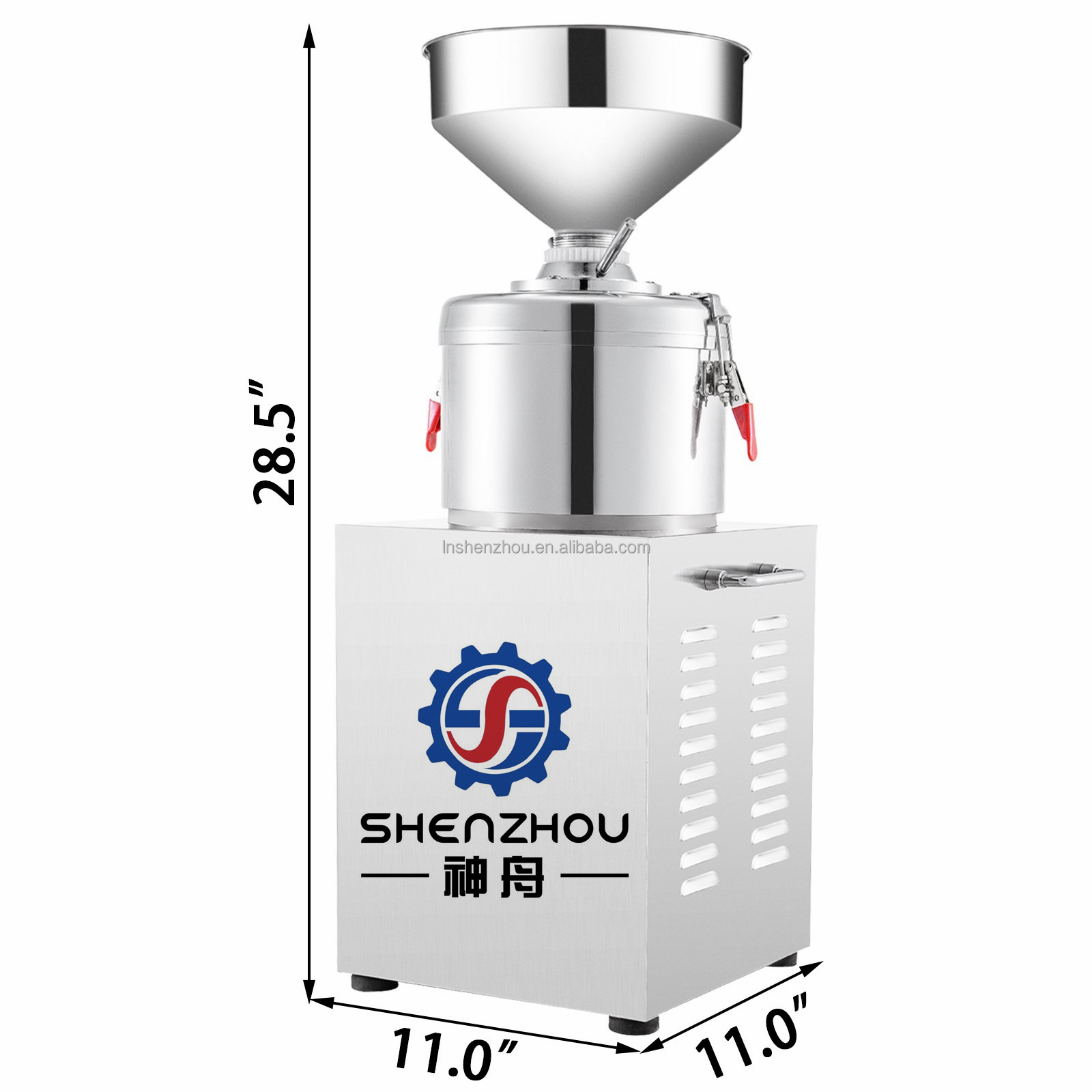 Shenzhou - Hot Sale Different Capacity Automatic Pine/Pistachio Nuts Butter Grinding Making Machine Food Machine 8