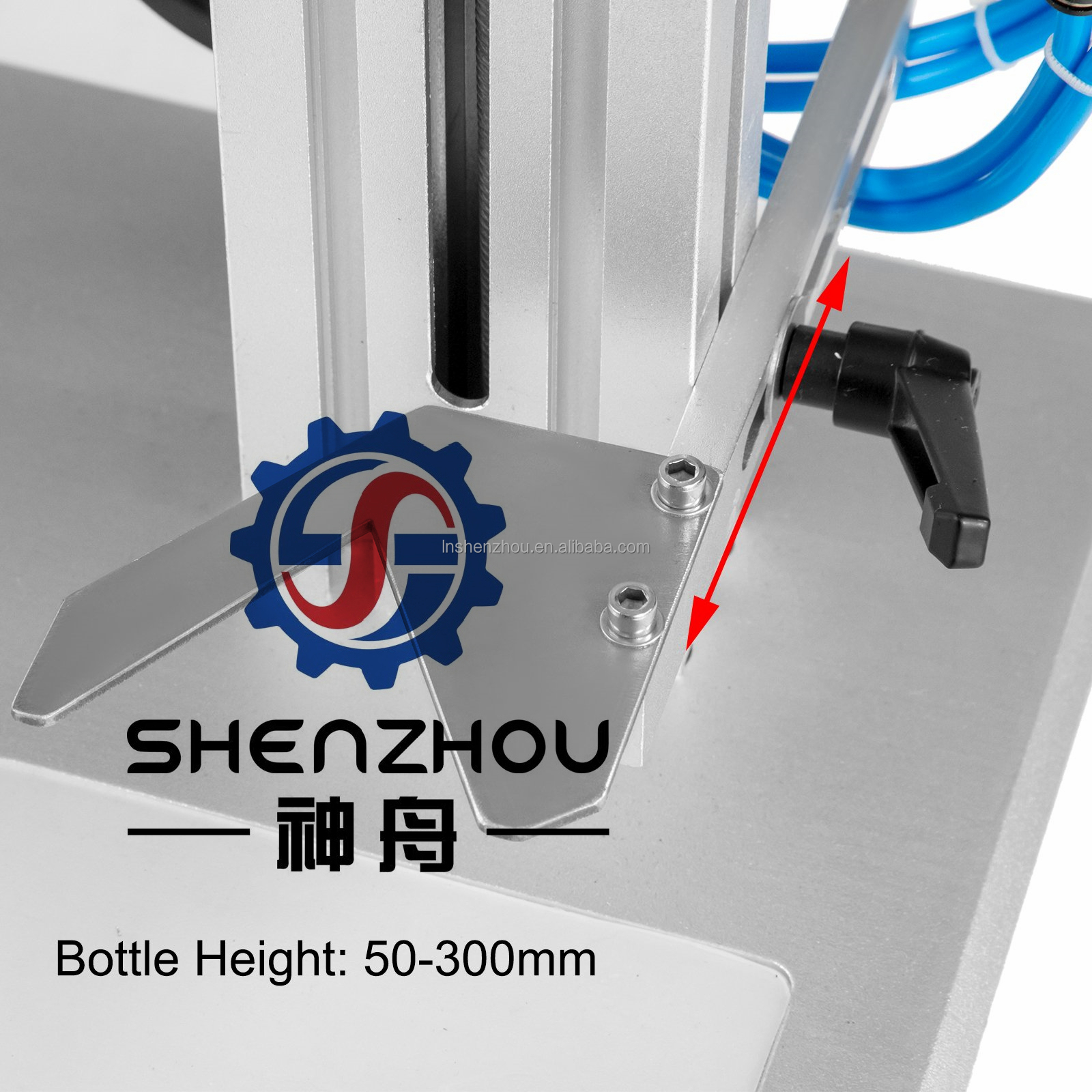 Shenzhou - Pneumatic Desktop Perfume Collar Ring Small Bottle Crimping Pressing Machine Perfume Glass Bottle Capping Machine Filling&Packing Machine 12