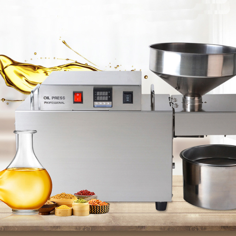 선저우 - 스테인리스 스틸 냉간식 아마씨 해바라기씨유 압착기 8