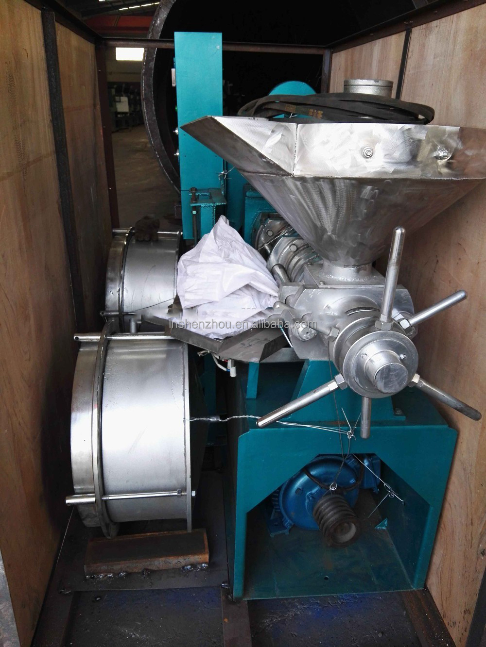 Shenzhou - 6YL-80 sunflower seeds soybean oiil press screw oil press machine Oil Press Machine 11