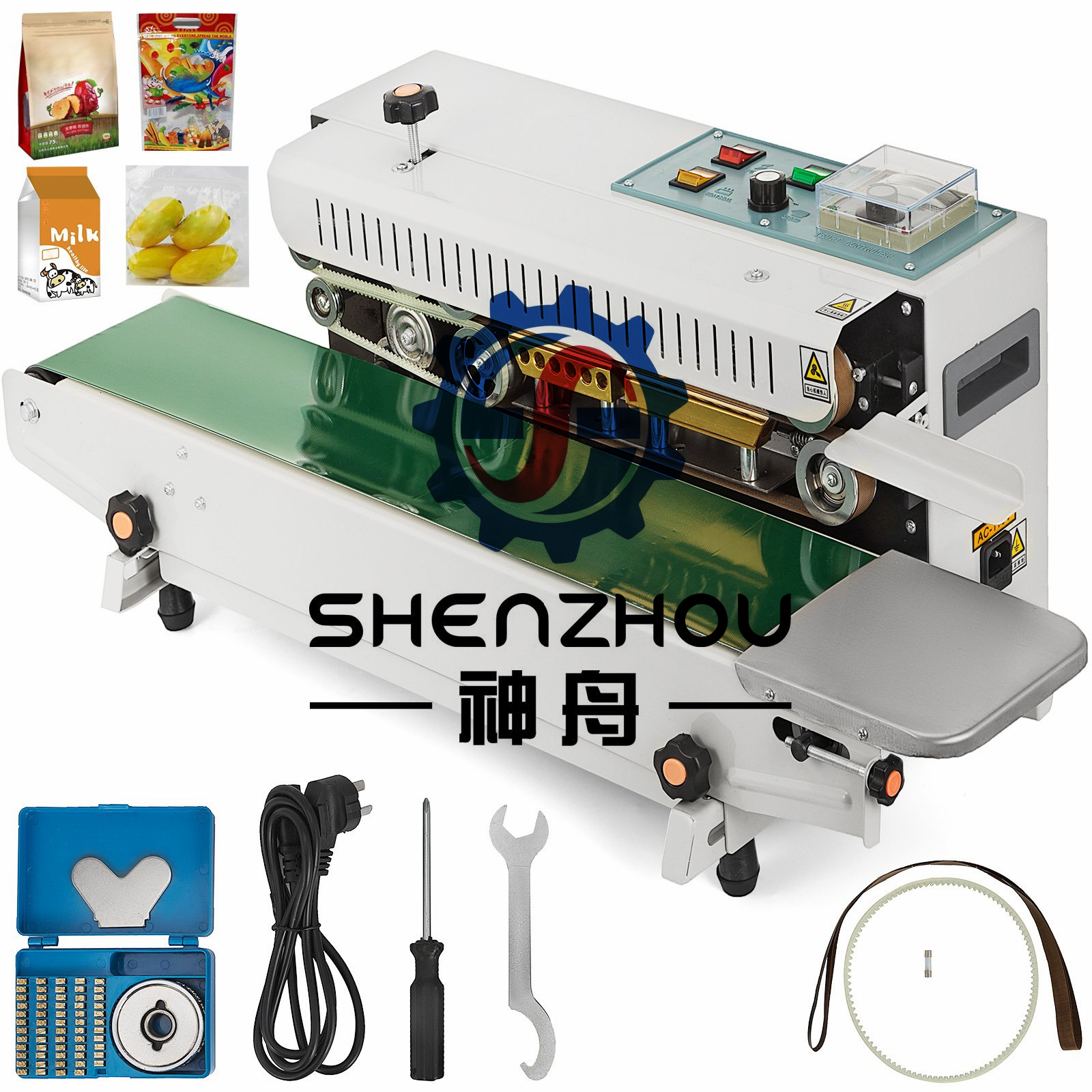 Shenzhou - Tea snack plastic bag aluminum foil bag sealing machine automatic continuous sealing machine Filling&Packing Machine 8