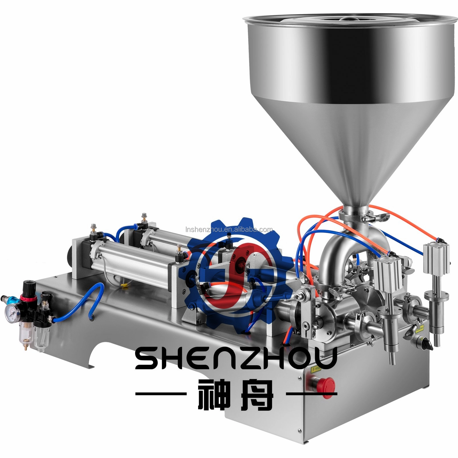 선저우 - 반자동 페이스트 향수 오일 물병 액체 파우치 충전기 및 포장기 1