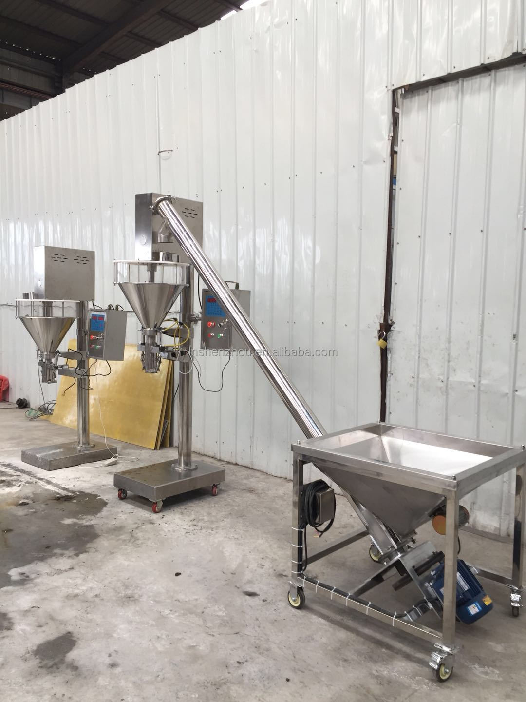 Shenzhou - Auger type toner/ gypsum powder filling machine price Filling&Packing Machine 7