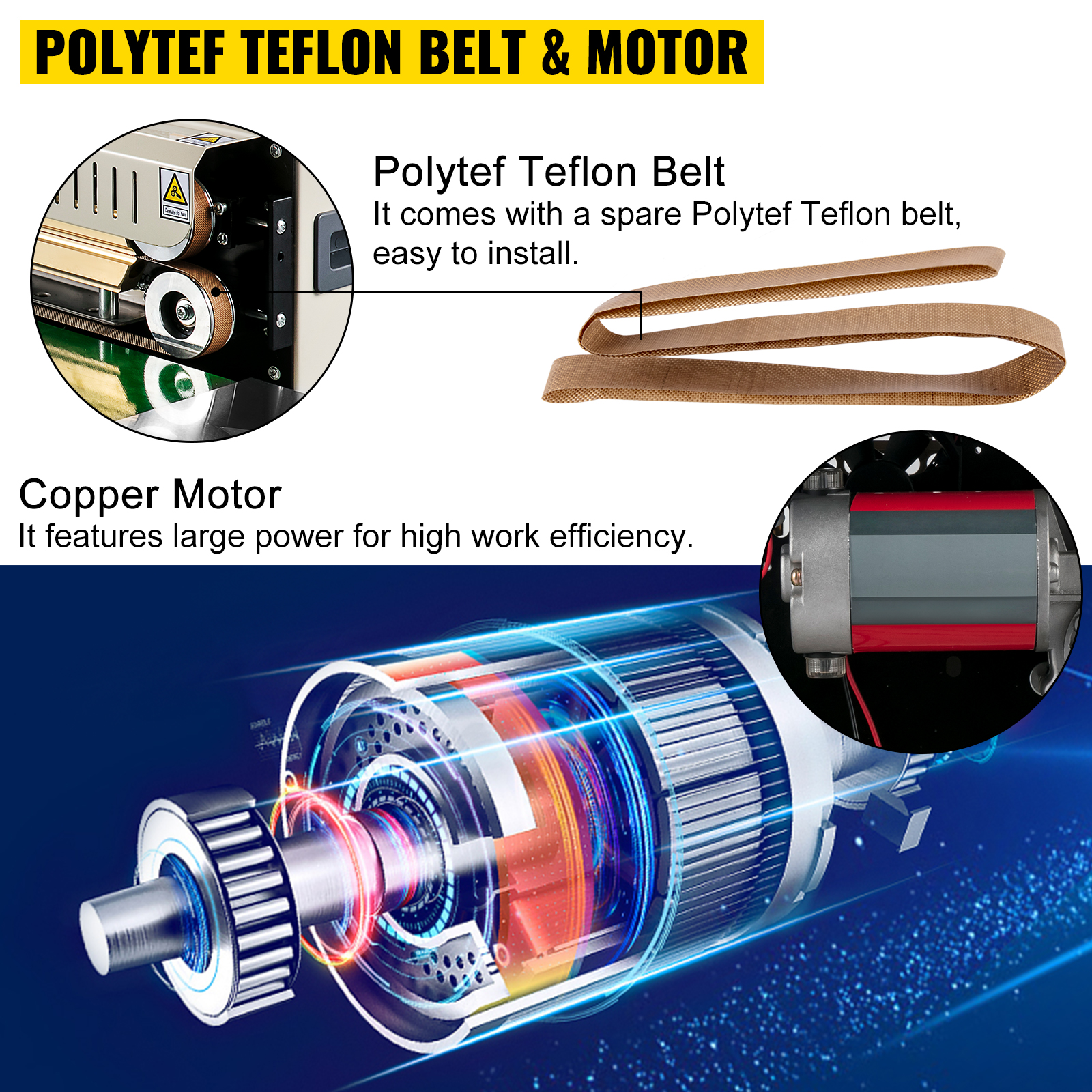 Shenzhou - FR-770 Ленточный запайщик непрерывного действия, горизонтальный, для запайки пакетов, ширина упаковки 6-15 мм, пищевое оборудование 12