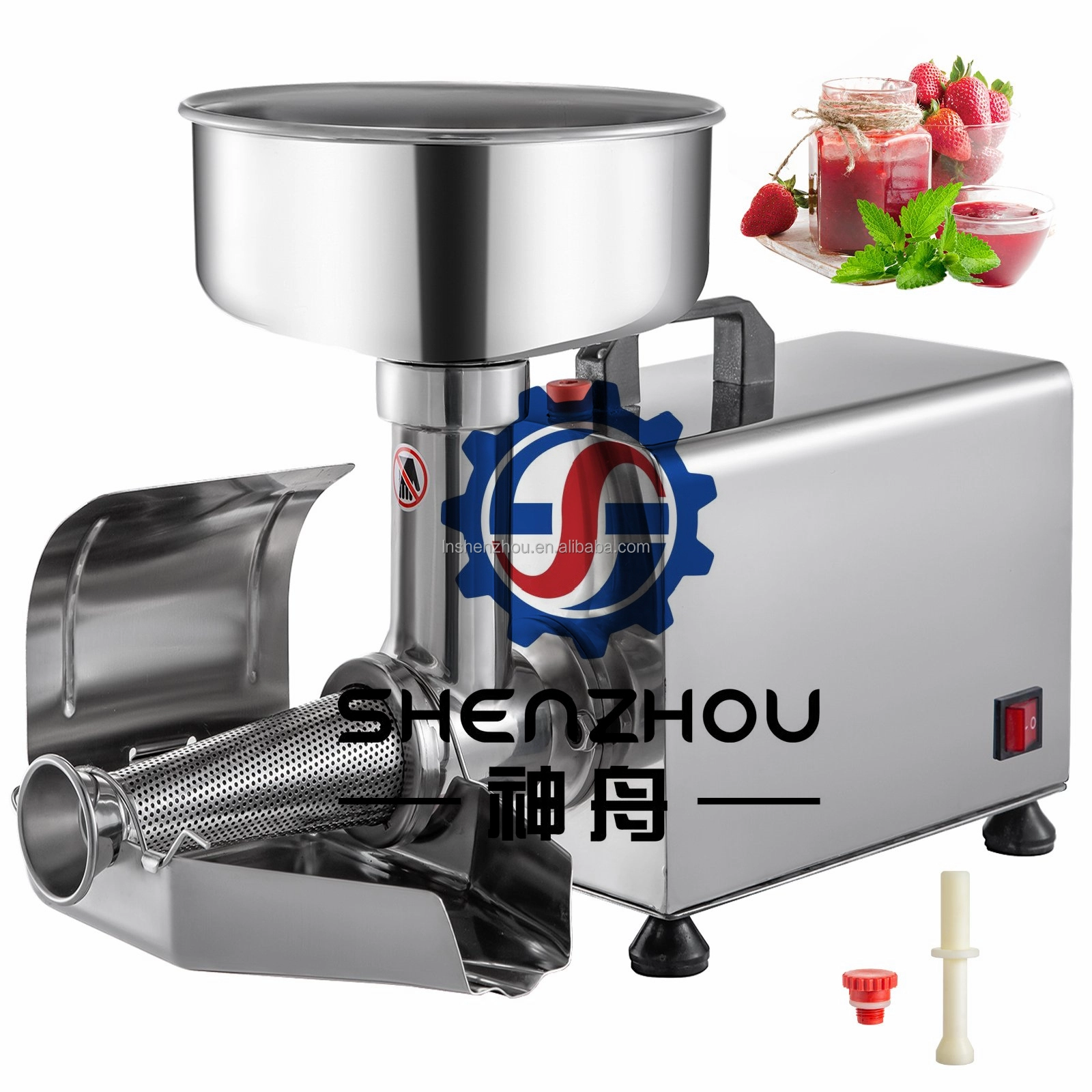 Shenzhou - Commercial Electric Tomato Juicer tomato sauce making machine apple juicer Food Machine 1