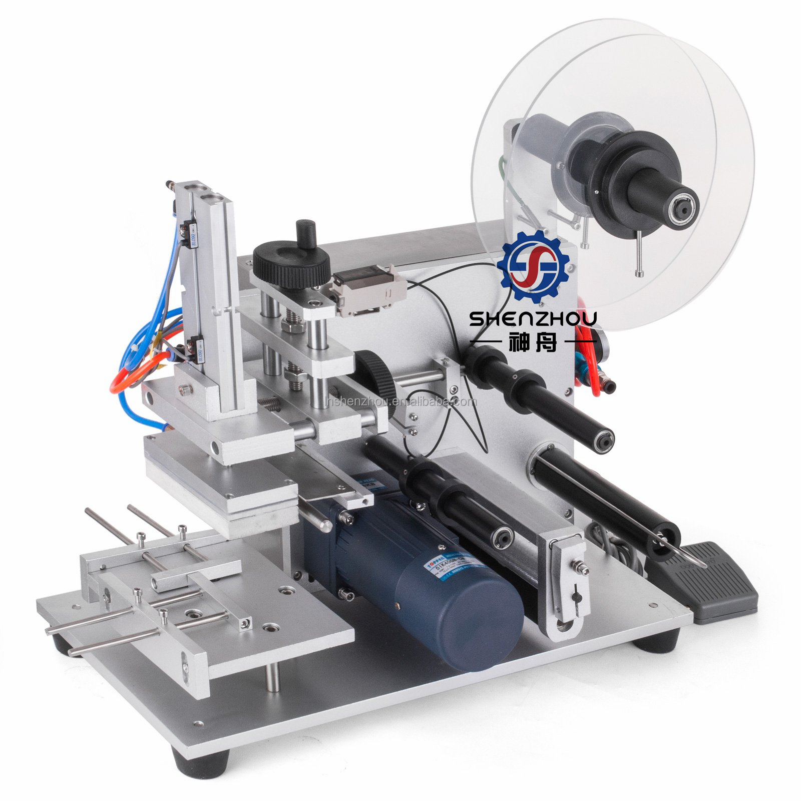 Shenzhou - Semi-automatic Labeller LSZ-T60 Labeling Machine 110v Plane Tool Cards Great Labeling & Weighting Machine 9