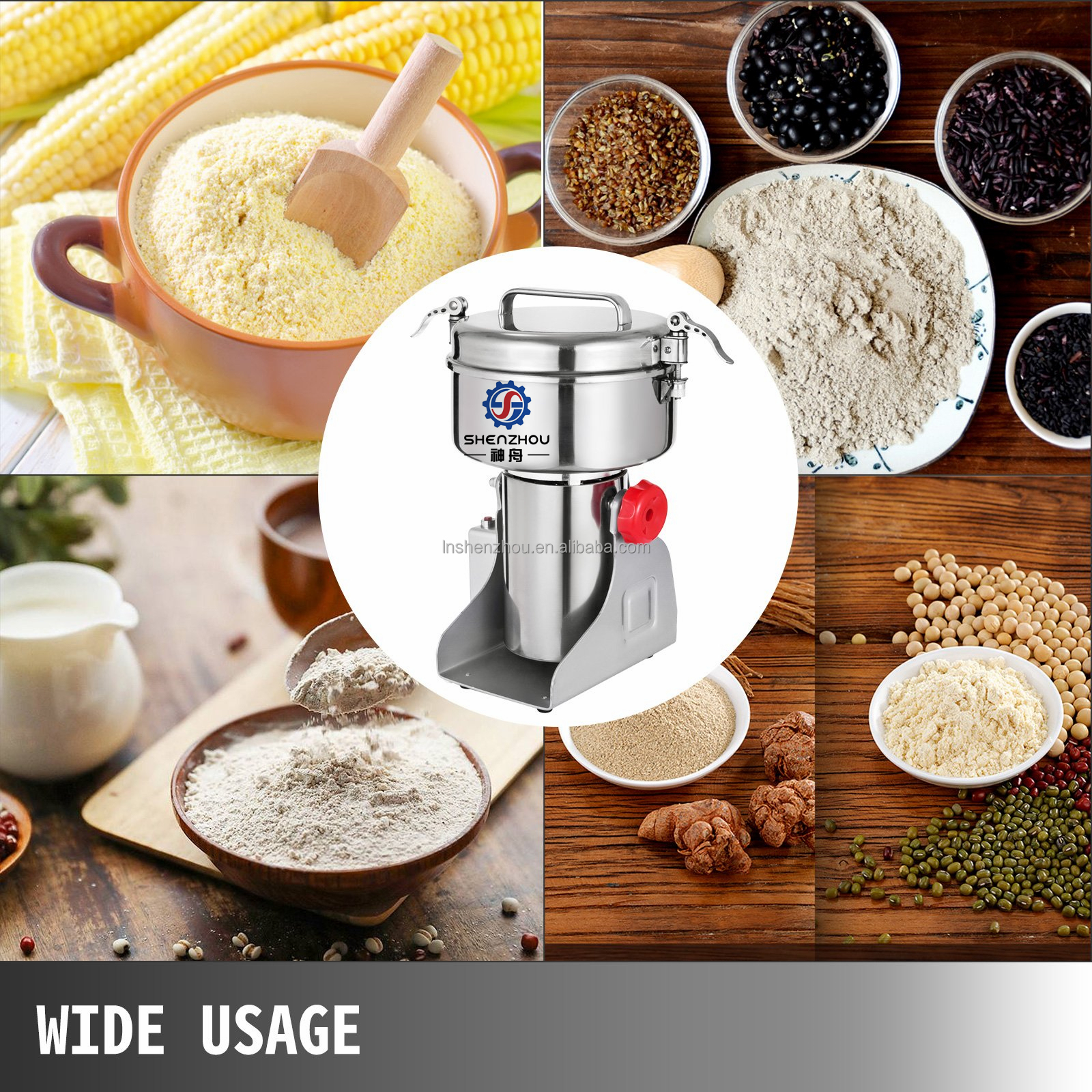 Shenzhou – Industrielle Getreidemühle, Sojabohnenmühle, Kaffeebohnenmühle, Lebensmittelmaschine 15