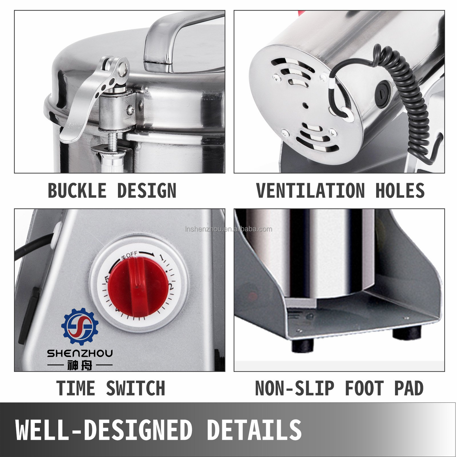 Shenzhou – Industrielle Getreidemühle, Sojabohnenmühle, Kaffeebohnenmühle, Lebensmittelmaschine 14