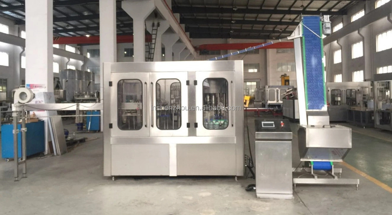 Shenzhou - Pure Water Filling Capping Sealing And Labeling Production Equipment With Latest Technology Filling&Packing Machine 15