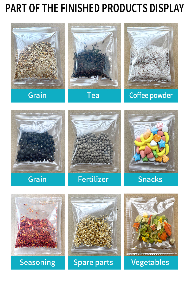 Shenzhou - Plastic bag automatic fruit vegetables grain rice flour sugar nut seed bean hardware filling sealing packing machine Filling&Packing Machine 10