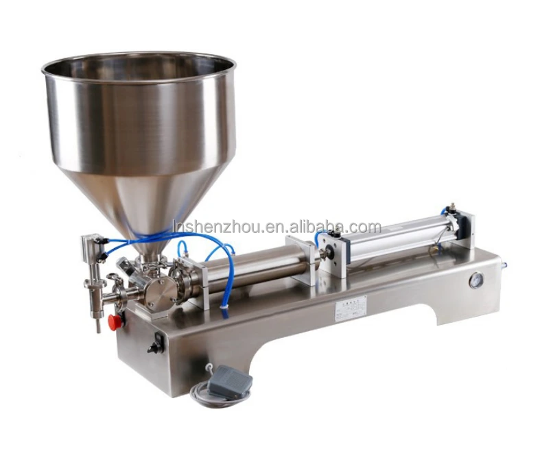 Shenzhou - Bottle filler / cosmetic cream piston filling machine for paste liquid Filling&Packing Machine 1