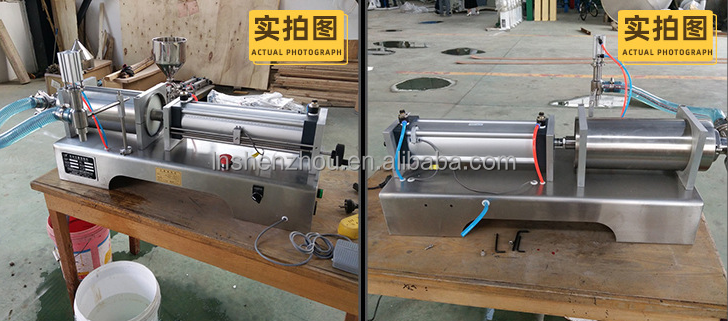 Shenzhou - Bottle filler / cosmetic cream piston filling machine for paste liquid Filling&Packing Machine 11