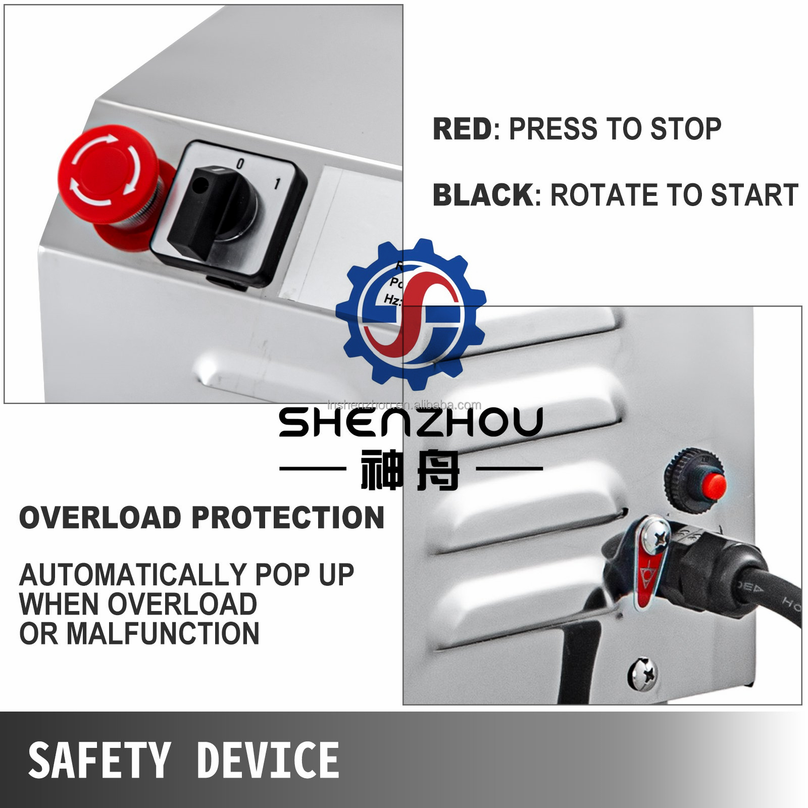 Shenzhou - commercial new type grain dry and wet grinder/rice bean flour spice paste grinding machine China Food Machine 11