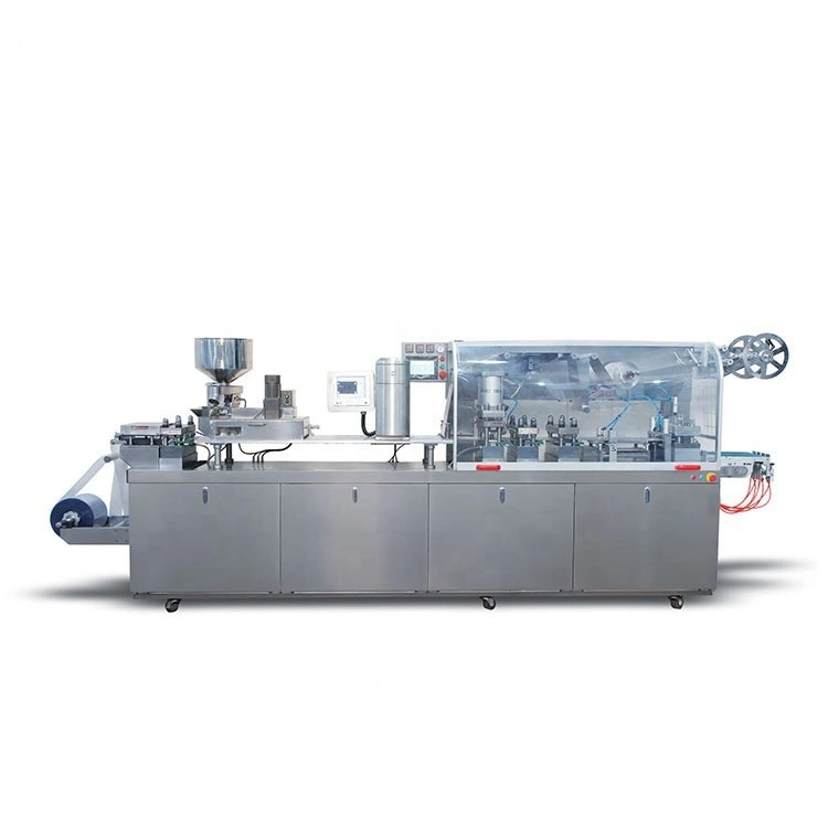 Shenzhou - DPP Automatic Oil Liquid Blister Packaging Honey Chocolate Sauce Cream Syrup Honey Jelly Cup Food Blister Packing Machine Filling&Packing Machine 1